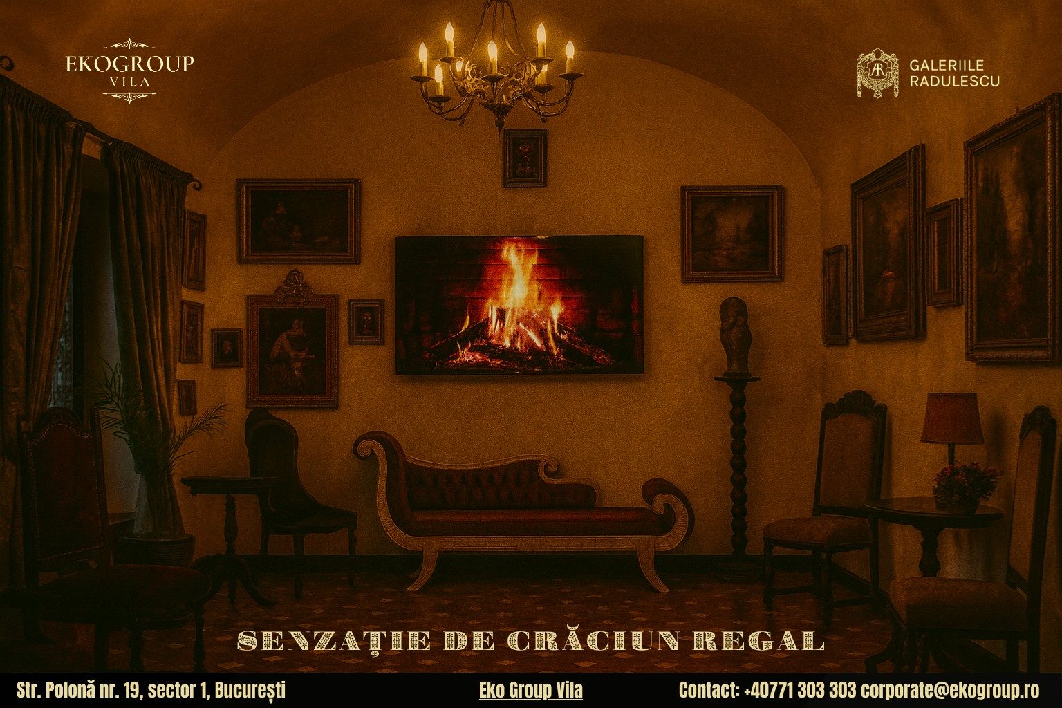 Obiceiuri de iarnă în Bucureștiul regal: o călătorie magică prin Crăciunul anilor ’30 la Eko Group Vila